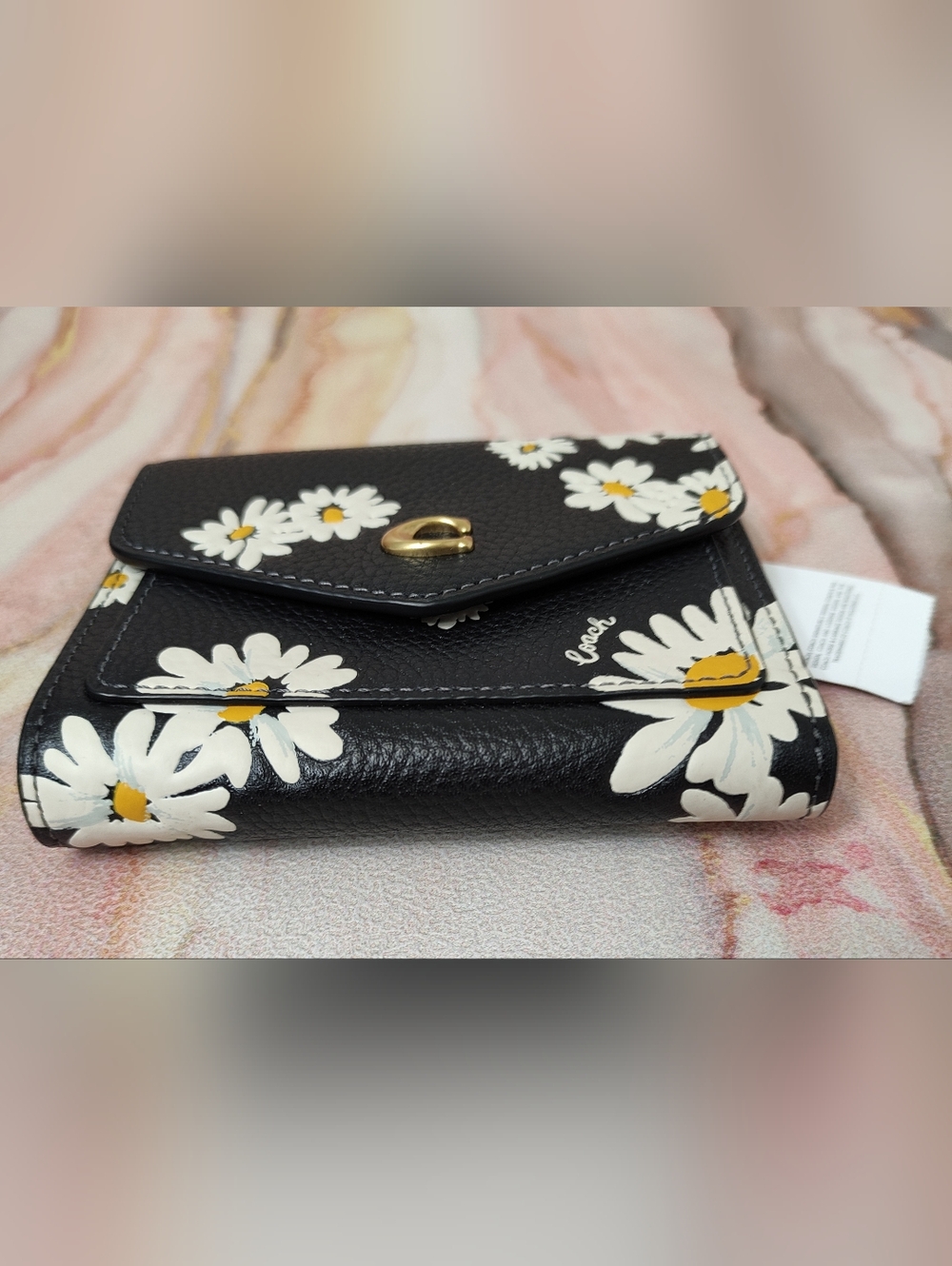 NWT Coach CS127 Wyn Small Wallet With Floral Print - Picture 7 of 13